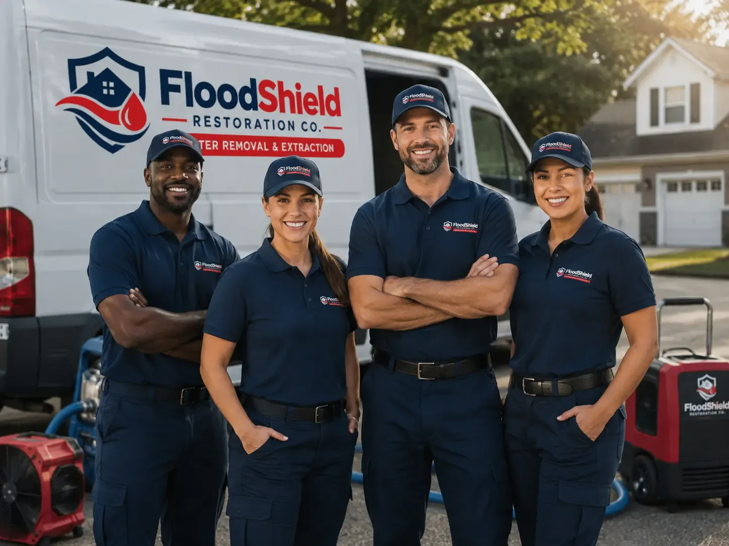 Flood Damage Restoration company in Crestline, OH